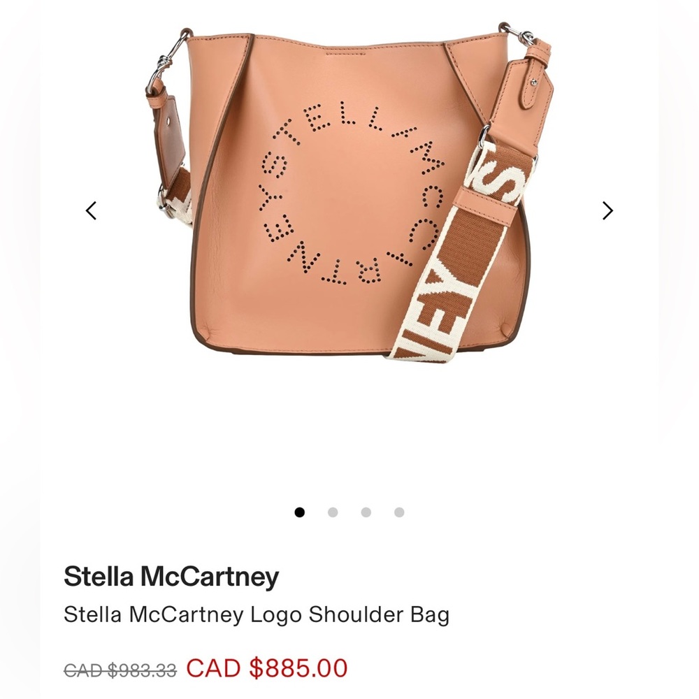 Stella McCartney Logo Shoulder Bag…Like Worn once